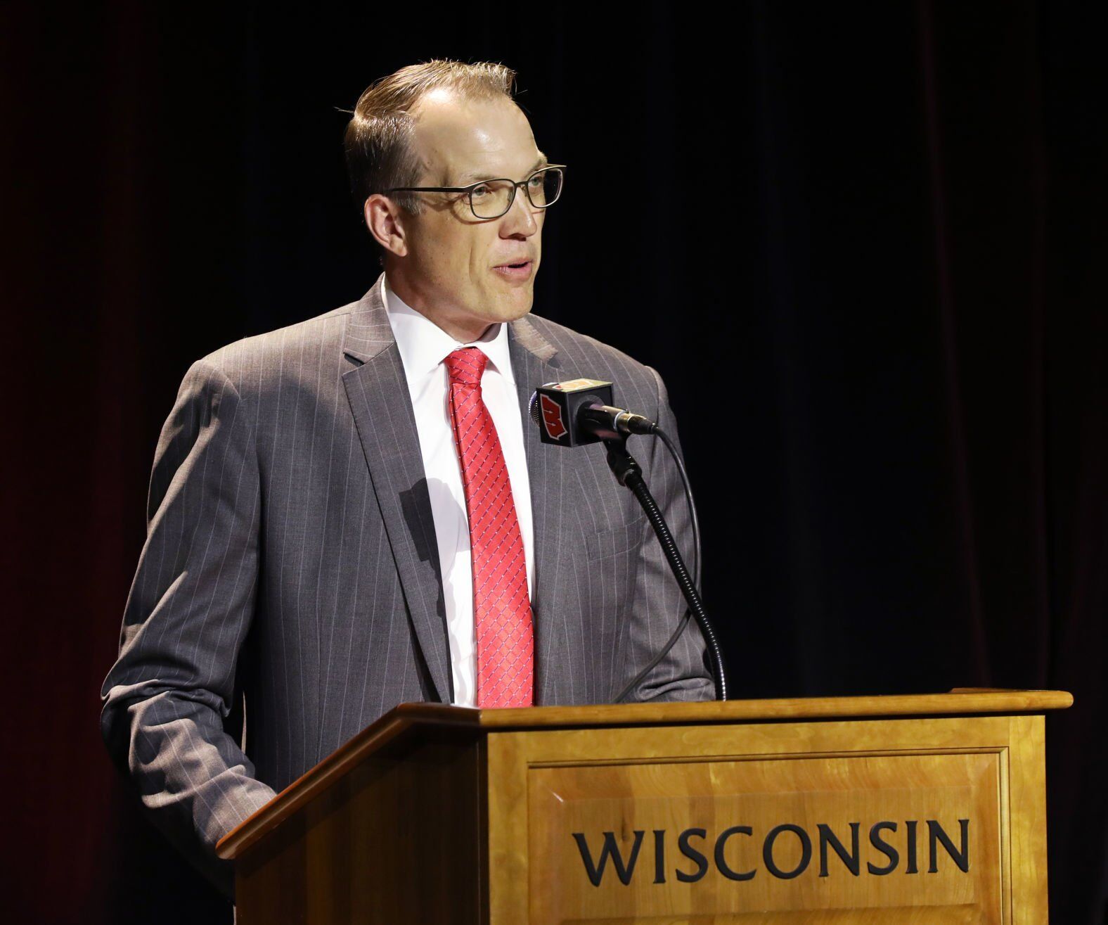 University of Wisconsin Athletic Director Chris McIntosh